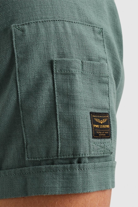 PME legend short sleeve shirt ctn slub